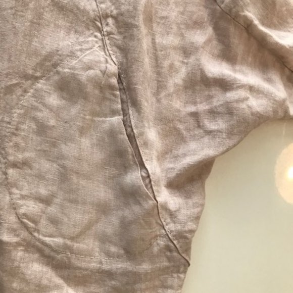 100% Linen Jacket by Stella Martini NWOT - Picture 6 of 9